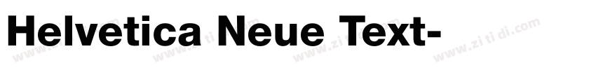 Helvetica Neue Text字体转换 Helvetica Neue Text字体转换